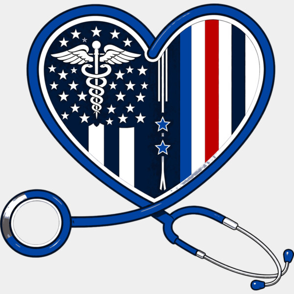 Blue Heart Stethoscope Thumbnail