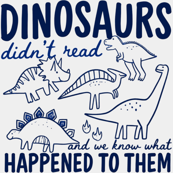 Dinos Didn't Read- Blue Thumbnail